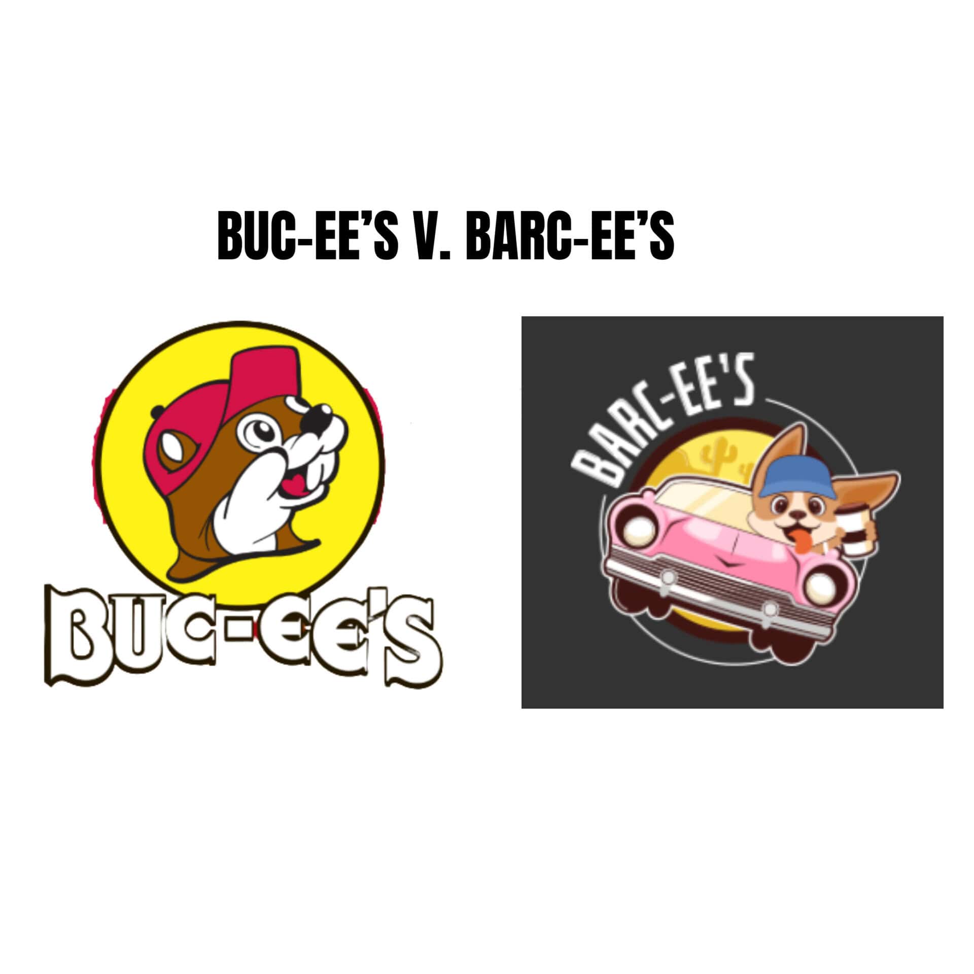 Cute animated logo of Buc-Ee's with a bear wearing a red cap, cheerful expression, and the text "Buc-Ee's" highlighting a fun, family-friendly branding for convenience stores.